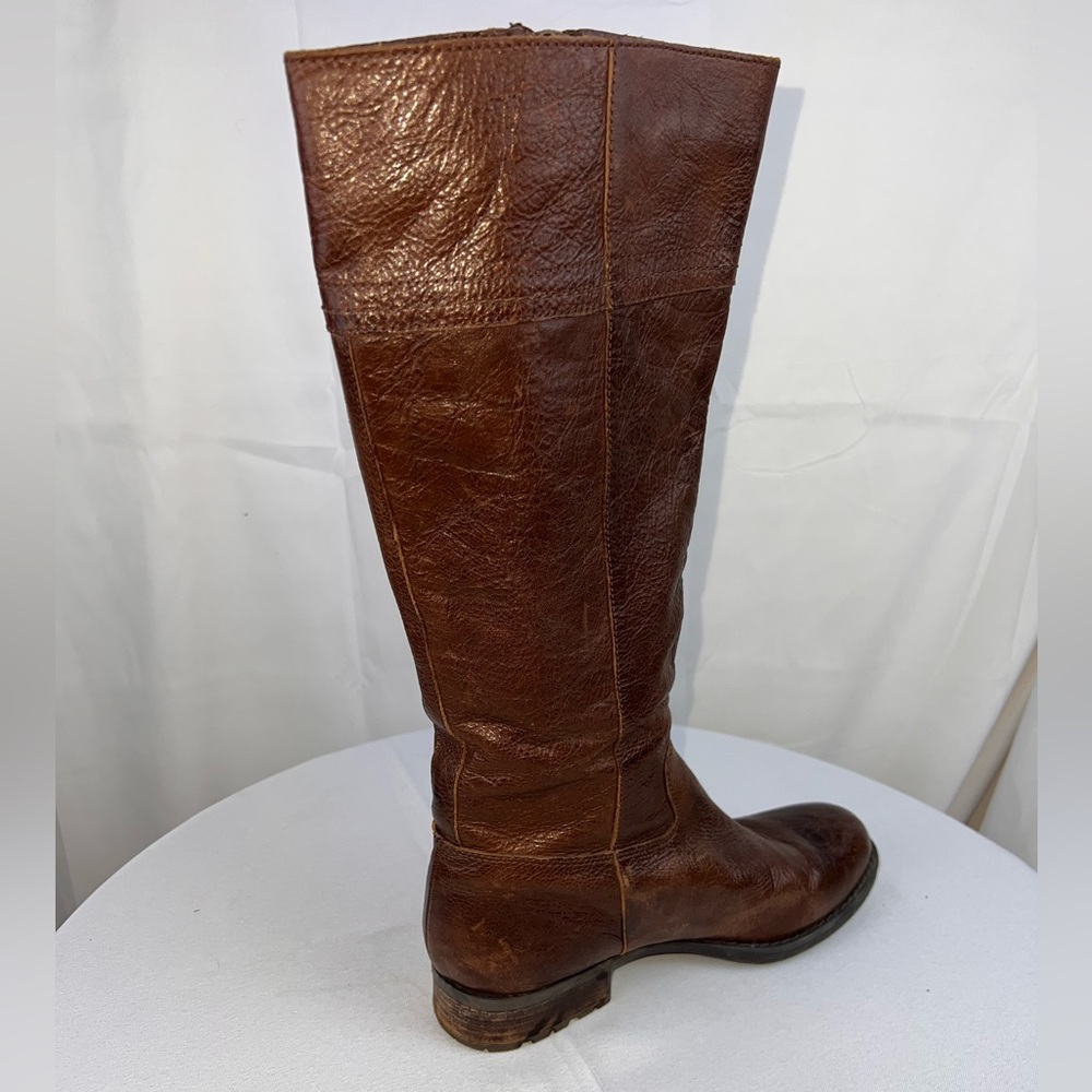 Franco Sarto Women Rustic Leather Boots 9.5 - Picture 6 of 12